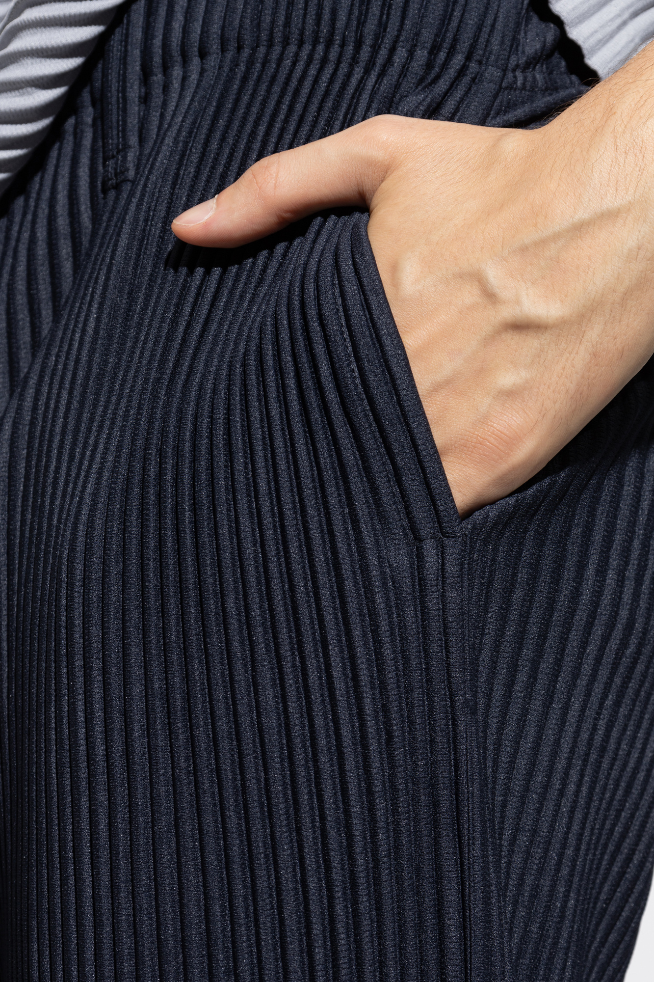 Navy blue Pleated Pants Homme Plissé Issey Miyake - Vitkac Canada